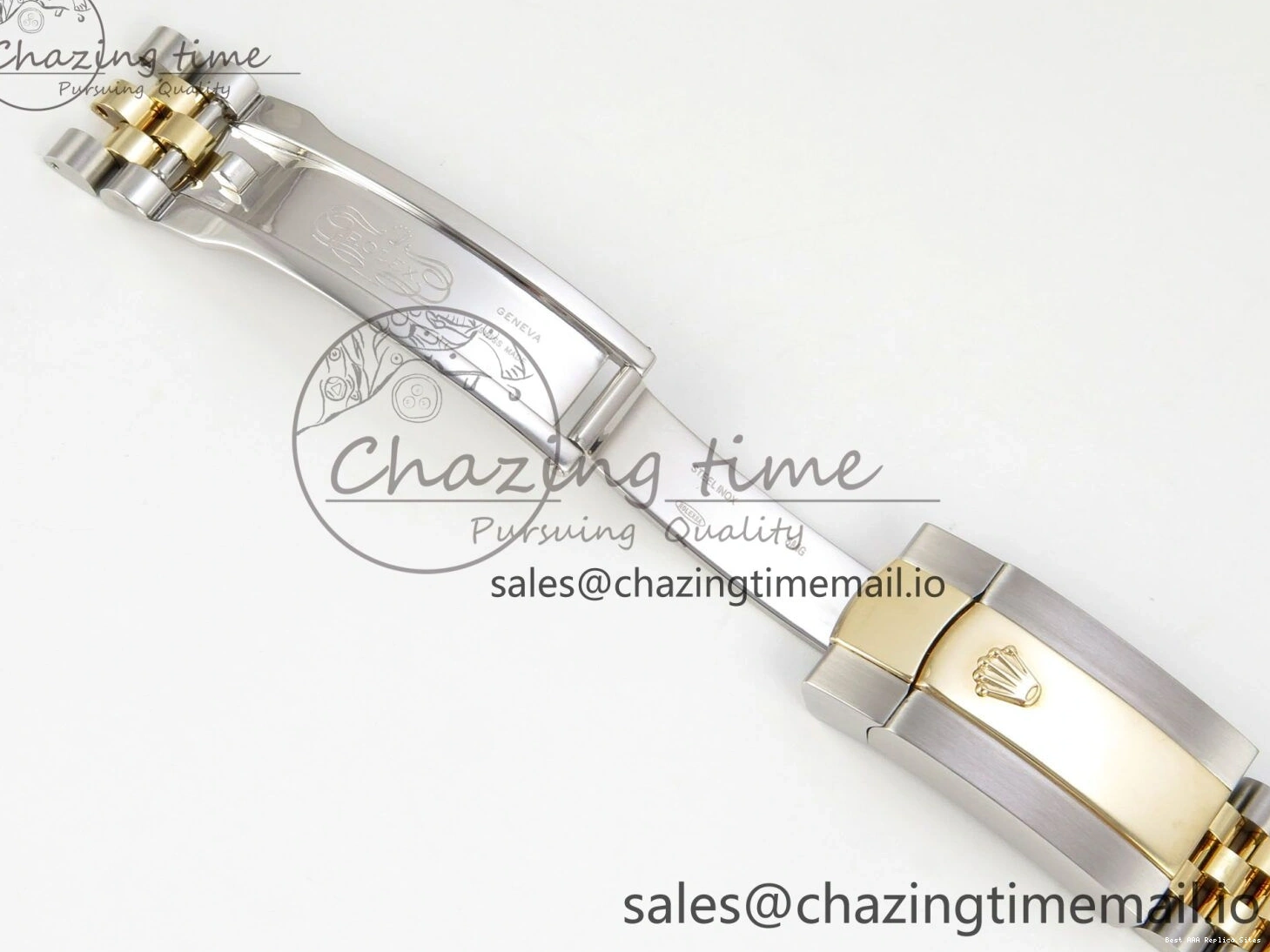 AAA Replica Watches on SS YG Dial DateJust SA Bracelet MOP 1:1 Jubilee Best White Diamond YG 299 Edition 3EF 41mm Chic SS 126333 0106